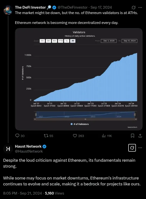 Resposta a uma grande conta sobre os fundamentos do Ethereum