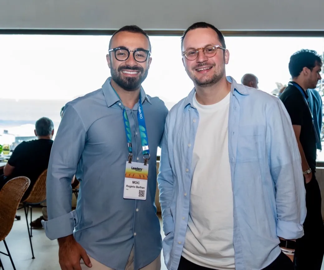 Rogério Berfran (MOIC) with Guilherme Wenceloski, LATAM Director at Hypernative