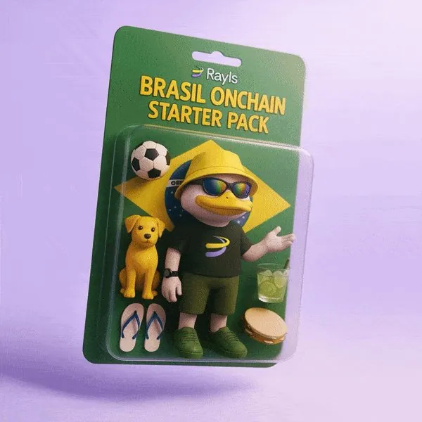 The 'Brasil Onchain Starter Pack' NFT, announced May 29, 2025